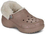 Crocs Clogs Cls Platfm Lined Fuzz Strap Cg