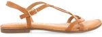 Gioseppo Flache Sandalen 69113 cuero
