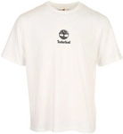 Timberland T-Shirt Print Stack Logo Short White