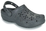 Crocs Clogs Classic Floral Cut Out Clog