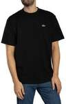 Lacoste T-Shirt T-Shirt aus schwerem Baumwolljersey
