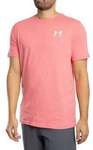 Under Armour T-Shirt Locker sitzendes T-Shirt mit Logo auf der linken Brust
