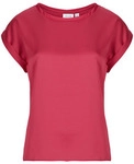 Vila Blusen VIELLETTE S/S SATIN
