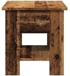 VidaXL Table basse Bois d'ing&eacute;nierie Marron 40x40x42 cm