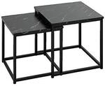 VidaXL Sofaecken, Podesttische Bouts de canap&eacute; / gu&eacute;ridons Jones noir...