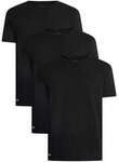 Lacoste Pyjama-Hosen 3er-Pack Lounge-T-Shirts mit Rundhalsausschnitt