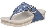Rieker Zehentrenner Pantoletten Morelia -38
