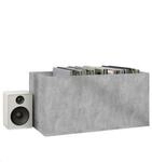 VidaXL Koffer, Aufbewahrungsboxen Bo&icirc;te de rangement Gris b&eacute;ton 71x34x36 cm
