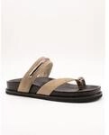 Tamaris Flache Sandalen 27415-46-34I Taupe