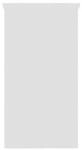 VidaXL Bureau Bois d'ing&eacute;nierie Blanc 80x40x75 cm