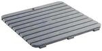 Tatay Badematte Tapis de bain Steppy Gris antid&eacute;rapant 55 x 55 cm