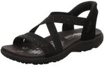 Skechers Sandalen Sandaletten REGGAE SLIM - SUMMER SPARKLE 163574 BBK