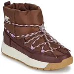Sorel Moonboots WHITNEY III SLIP-ON WP in Bordeaux, 42