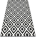 Rugsx Teppiche Teppich BCF Morad RUTA Diamanten, geometrisch - 60x110 cm