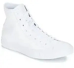 Converse Turnschuhe ALL STAR MONOCHROME CUIR HI in Weiss, 38