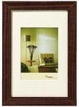 Walther Design Bilderrahmen Cadre photo Home 15x20 cm Bois Noyer