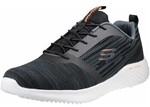 Skechers Herrenschuhe Slipper Slipper Halbschuh sportlicher Boden Bounder 52504/BLK