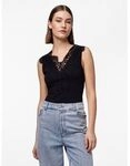 Pieces Tank Top 17101014 ILU-BLACK