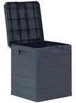VidaXL Koffer, Aufbewahrungsboxen Bo&icirc;te de rangement 90 L Gris