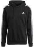 adidas Kapuzensweaters Sweat &agrave; capuche Essentials 3-Stripes noir