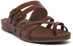 Cosmos Comfort Clogs Pantoletten cognac 6106801-301