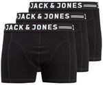 Jack & Jones Boxershorts 12147591 - 3 PACK-BLACK