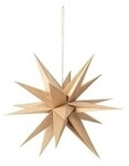 Broste Copenhagen Weihnachtsdekorationen DECO ETOILE 'VENUS' BOIS