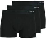 Jack & Jones Boxer 12198852 BAMBOO 3 PACK-3 BLACK
