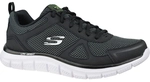 Skechers Sneaker Schnuerschuhe Schn&uuml;rhalbschuh Track-Bucolo 52630/BKW