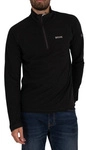 Regatta Fleecepullover Montes Leichtes Mini-Streifen-Sweatshirt mit halbem