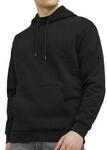 Jack & Jones Sweatshirt 12249340 BRADLEY HD-BLACK