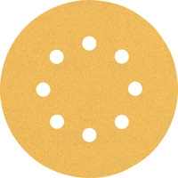 Bosch EXPERT C470 Schleifpapier mit 8 L&ouml;chern f&uuml;r Exzenterschl., 125 mm, K 100,