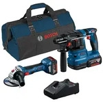 Bosch Akku-Combo Kit 2-tlg. Kit 18V: Akku-Winkelschleifer GWS 18V-7 +...