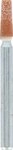 Bosch Korund-Schleifspitze 3,4 mm Arbeitsdurchmesser: 3.4 mm