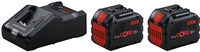 Bosch Starter-Set 2 x ProCORE18V 12.0Ah + Ladeger&auml;t GAL 18V-160 Betriebsart: