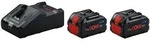 Bosch Starter-Set 2 x ProCORE18V 8.0Ah + Ladeger&auml;t GAL 18V-160 Betriebsart: