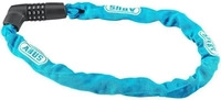 ABUS Kettenschloss Tresor 1385 Farbe: Aqua|L&auml;nge: 85 cm