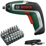Bosch Akku-Schrauber IXO 7 Bit-Set + 32-tlg. Schrauberbit-Set Betriebsart: