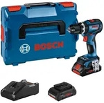 Bosch Akku-Schlagbohrschrauber GSB 18V-90 C, 2 x Akku ProCORE18V 4.0Ah, L-BOXX...