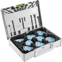 Festool Schleifmittel-Systainer3 Granat SYS-STF D90/V93 GR-Set Ausf&uuml;hrung: Granat