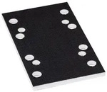 Bosch Schleifplatte, 80 x 130 mm mit Kletthaftung Klettverschluss: ja|L&auml;nge, Blatt