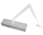 Oben-T&uuml;rschlie&szlig;er DORMA TS 83, ohne Gest&auml;nge, Aluminium Farbe: Wei&szlig;|Gest&auml;nge: