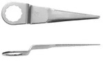 FEIN Schneidmesser gerade Form, Schneidenl&auml;nge 60 mm, Gesamtl&auml;nge 120 mm