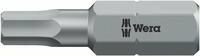 Bit z&auml;hhart, 25 mm lang, f&uuml;r Innen-6-kant-Schrauben 1/4", WERA...