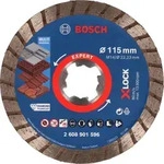 Bosch EXPERT MultiMaterial X-LOCK Diamanttrennscheiben, 115 x 22,23 x 2,4 x 12...