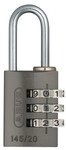 ABUS Zahlenschloss 145 Farbe: Titanium|Gr&ouml;&szlig;e: 145/20