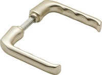 HOPPE Dr&uuml;ckerpaar London 113, Aluminium Farbton: neusilberfarben|T&uuml;rst&auml;rke...