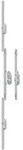 FUHR Hauptschloss multisafe 855(R) M5R 20,Profilzylinder gelocht 92/10,D 65,ohne