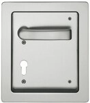 FSB Turnhallenbeschlag 77 7952,230x200,f&uuml;r Rosette,Profilzylinder gelocht72,DIN