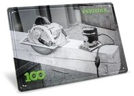 Festool 100 Jahre Blechschild Retro Maschinen MES-FT1 100Y Motiv: Retro Maschinen